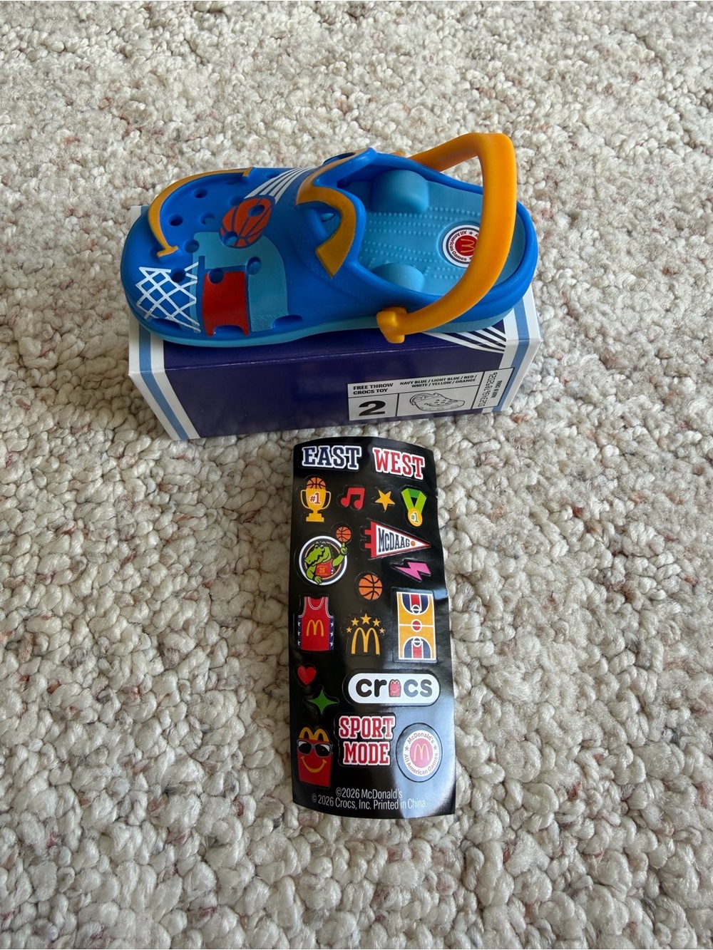 McDonald’s Crocs Basketball #2 Toy